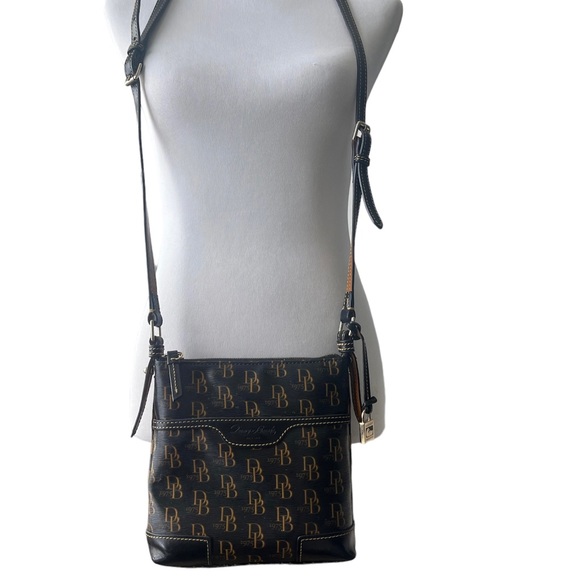Dooney & Bourke Signature DB Logo Crossbody - Picture 3 of 12